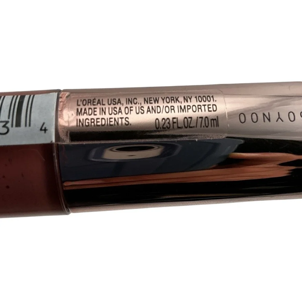 L'Oréal - Lip Gloss (Shade‎ 500, 0.23 fl oz / 7 ml) - High Shine Color